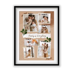 Family Collage Style Wall Art